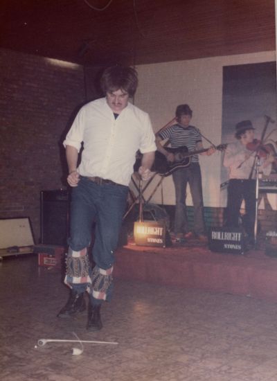 Bryan Sheppard dancing the Bacca Pipes jig, 1979