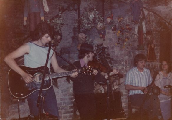At the Poechenelles club in Brussels, 1979